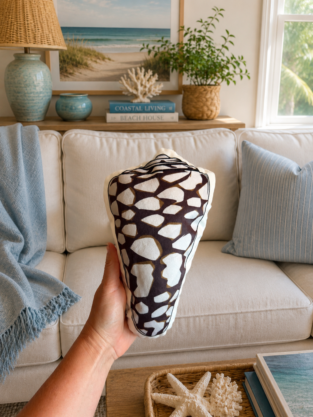 Mini Seashell Pillows