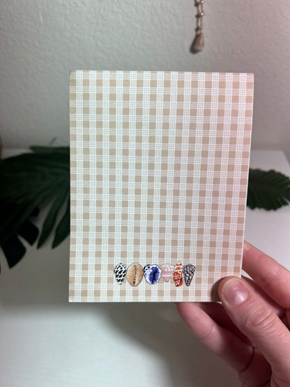Seashell Palaka Notepad