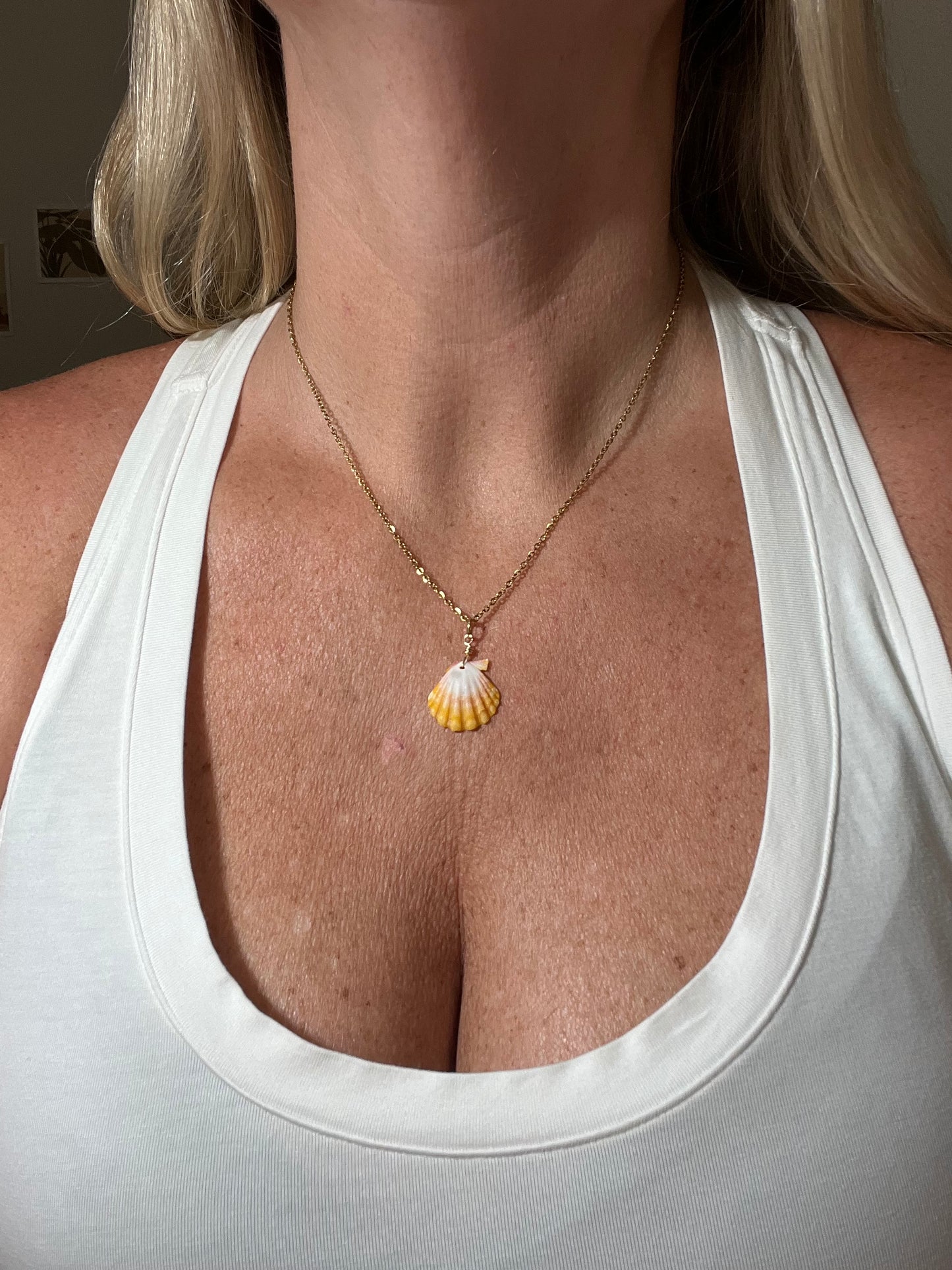 Sunrise Shell Necklace