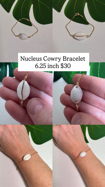 Nucleus Cowry Bracelet