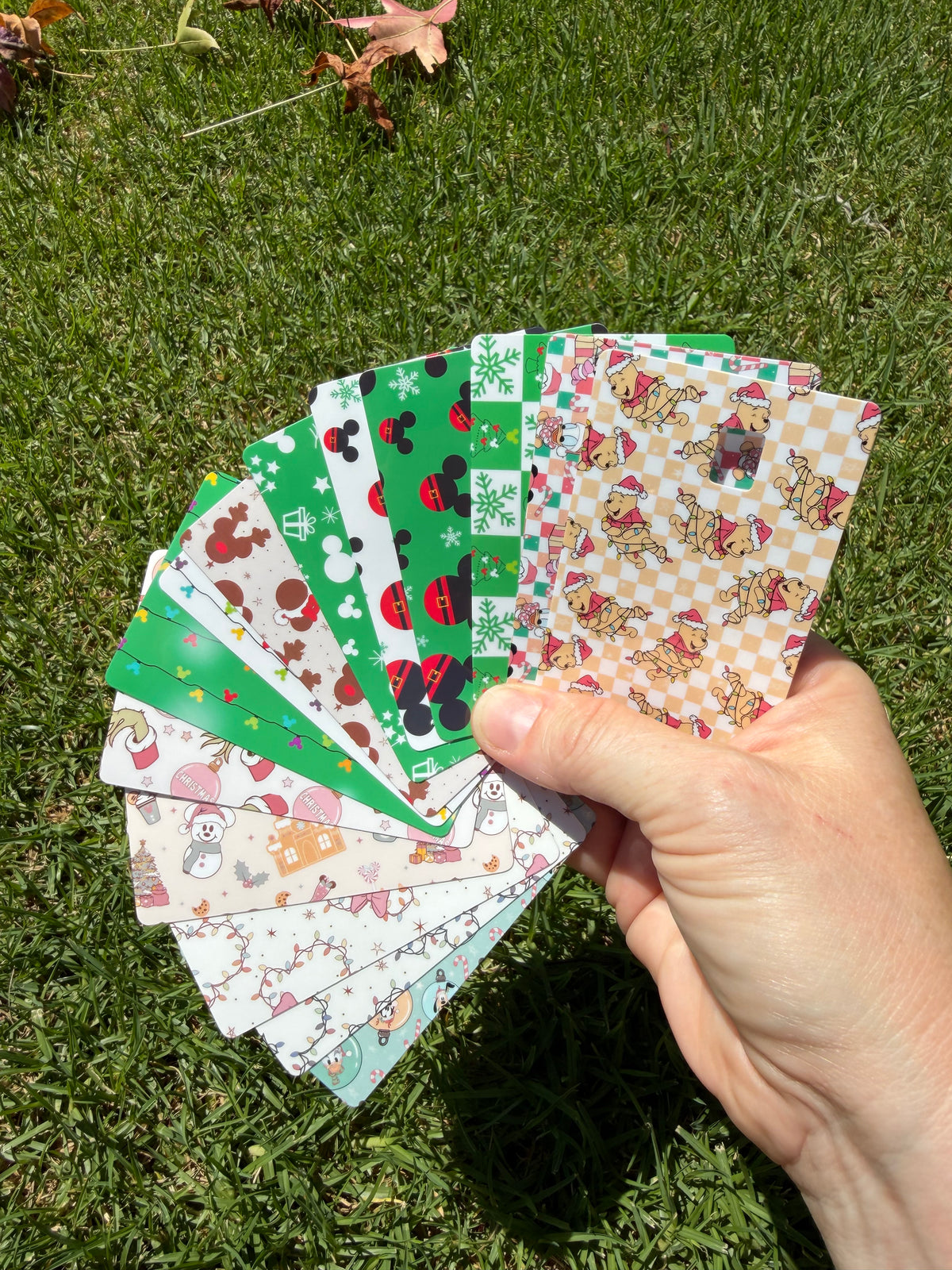 Character Christmas Card Skin Collection