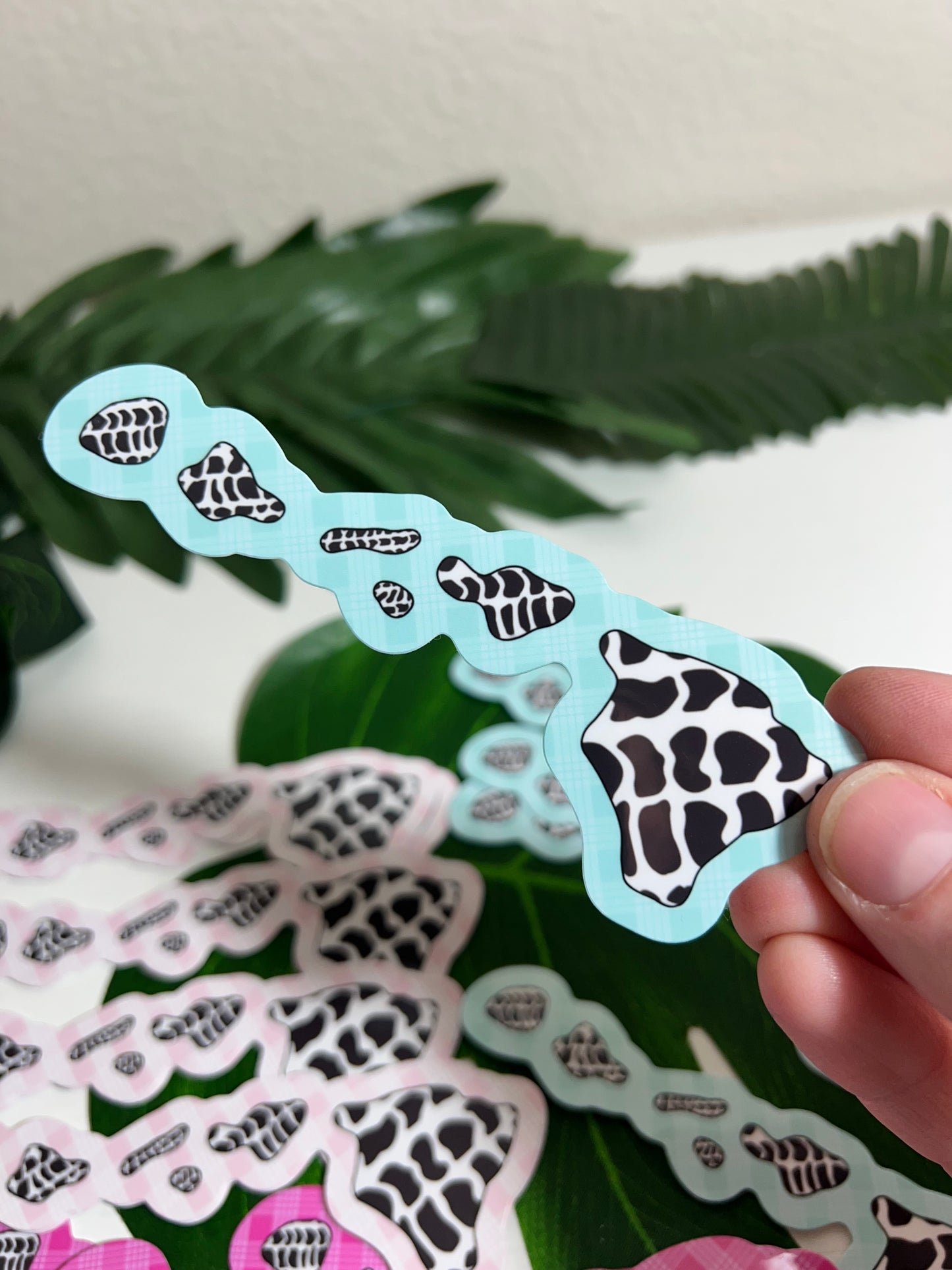 Hebrew Islands Palaka Sticker