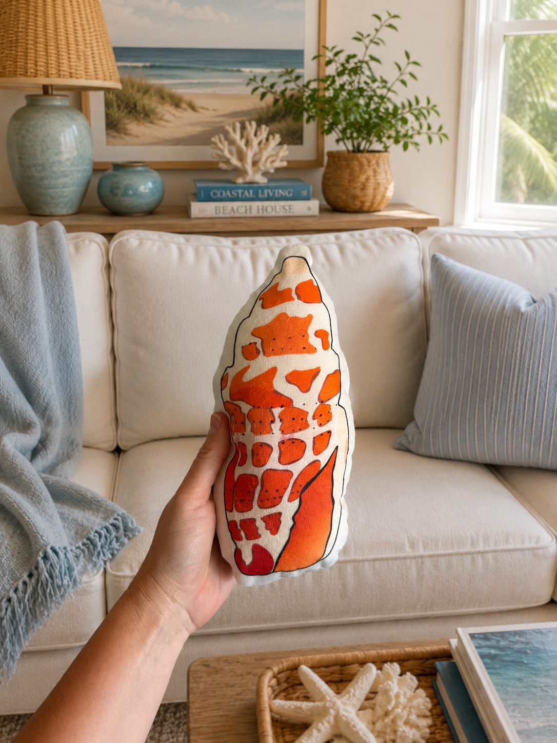Mini Seashell Pillows