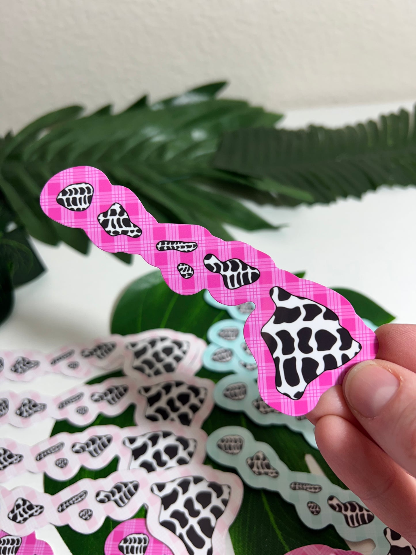 Hebrew Islands Palaka Sticker