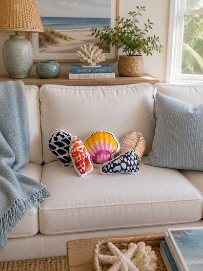Mini Seashell Pillows