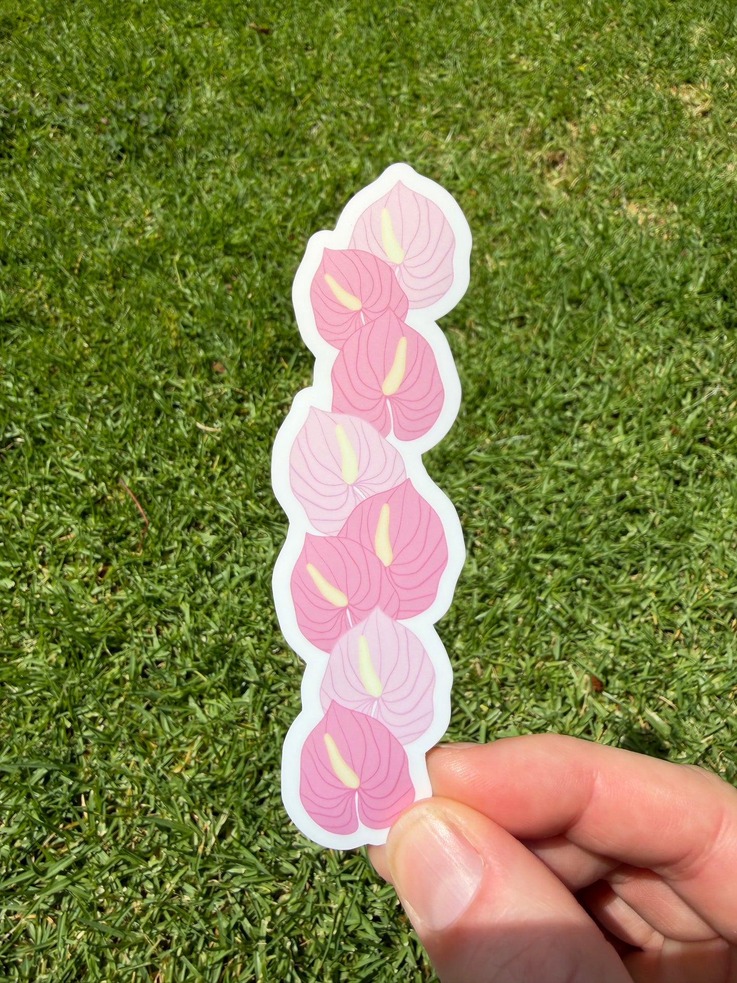 Anthurium Straight Lei