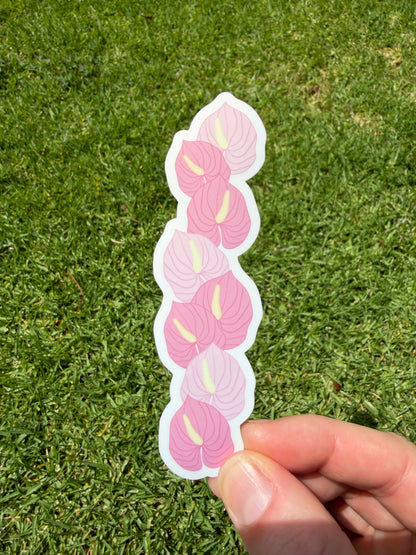 Anthurium Straight Lei