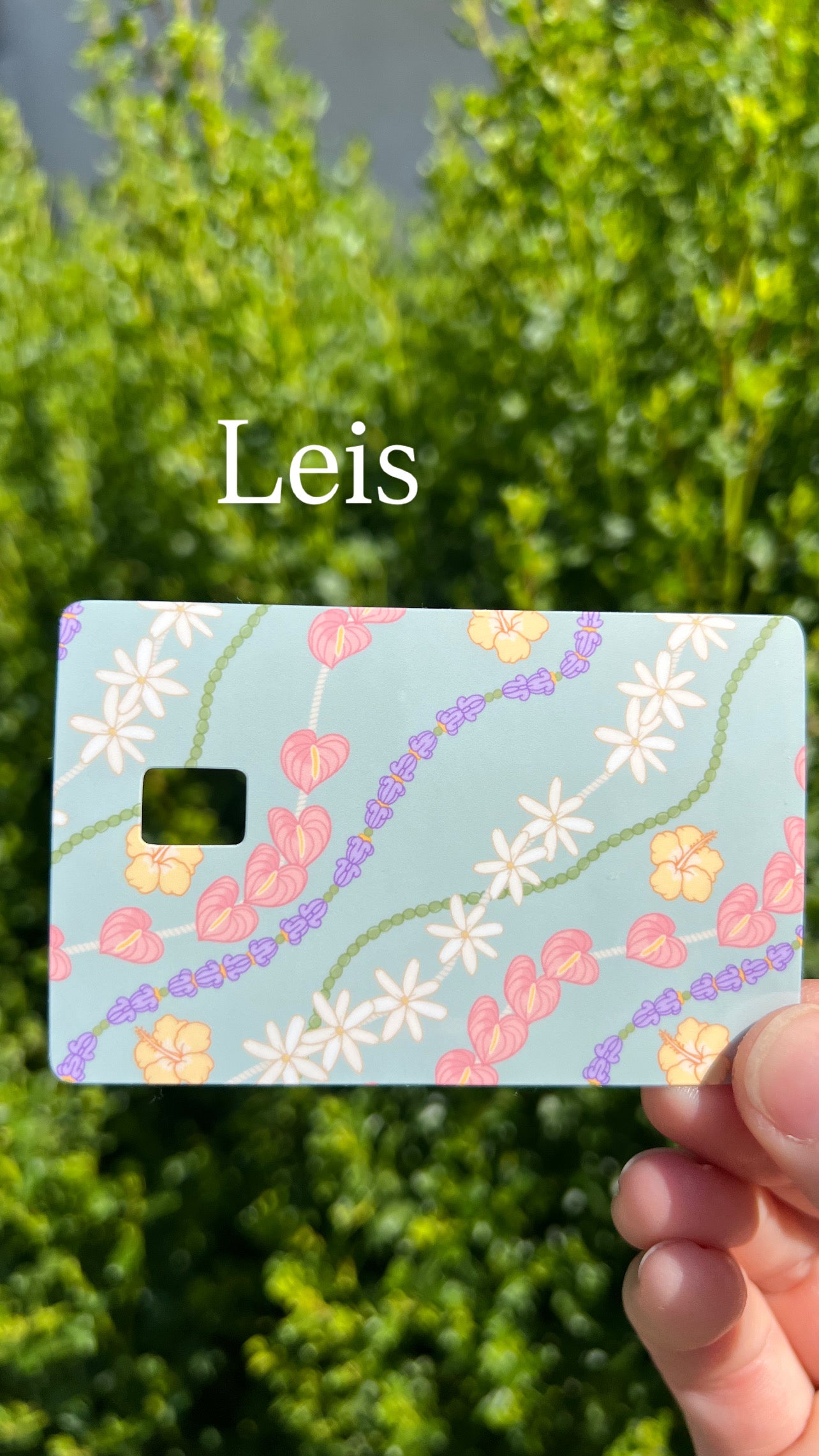 Flower and Lei Card Skins