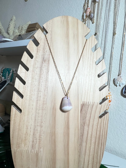 Ocean Tumbled Hawaiian Cone Shell Necklace