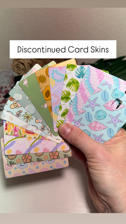 Discontinued Card Skins!