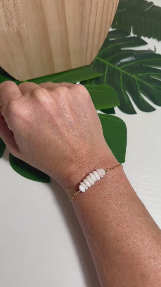 8 Puka Shells Bracelet
