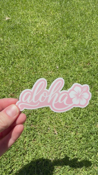 Aloha Sticker