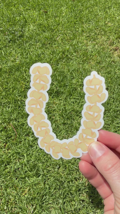 Puakenikeni Lei Sticker