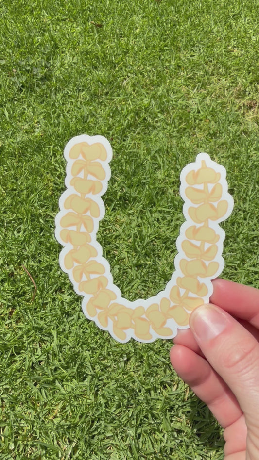 Puakenikeni Lei Sticker