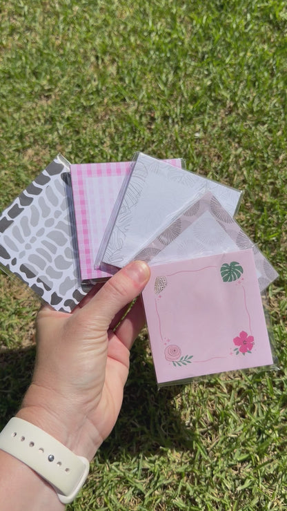 Tropical Coastal Sticky Notes