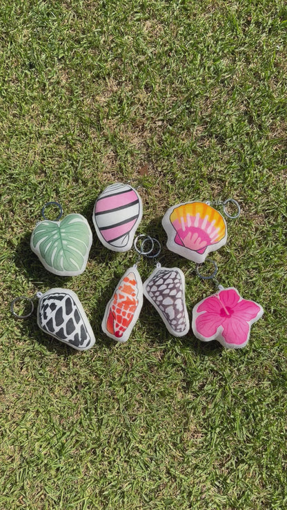 Coastal Pillow Keychain & Bag Charm