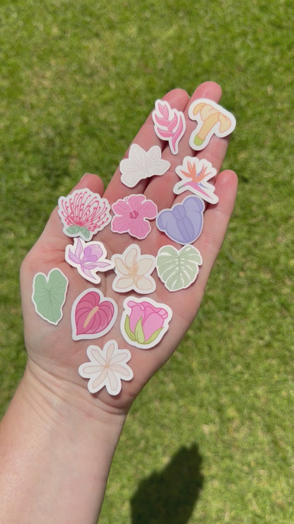 Mini Tropical Sticker Bundle