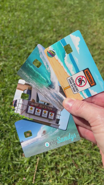 Sandy Beach Surf Report Card Skins