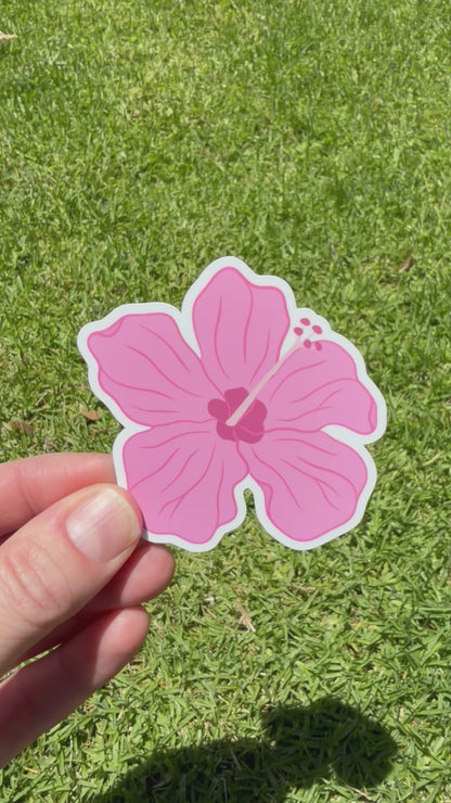Hibiscus Sticker