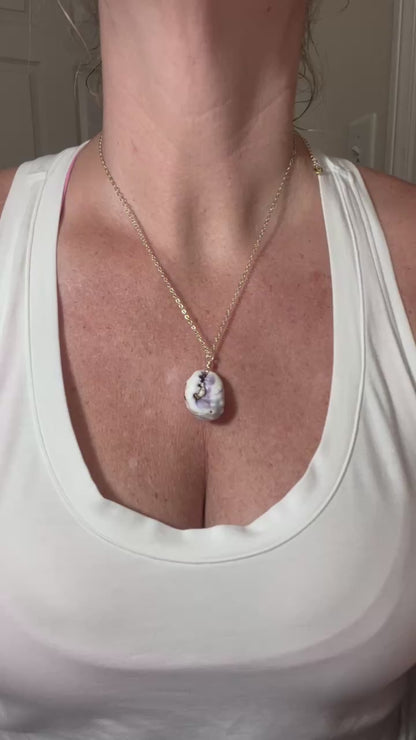 Mulberry Drupe Necklace