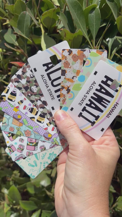 Local Hawaii Themed Card Skins