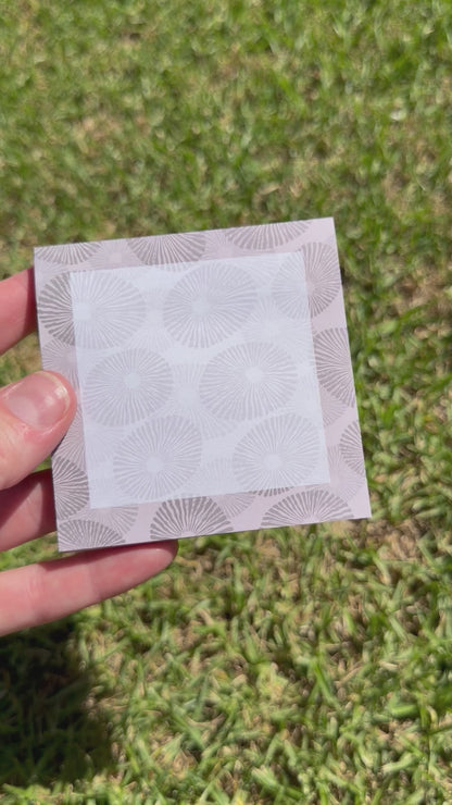 Tropical Coastal Sticky Notes